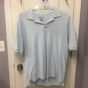 Saddlebred shirt short sleeve blue polo